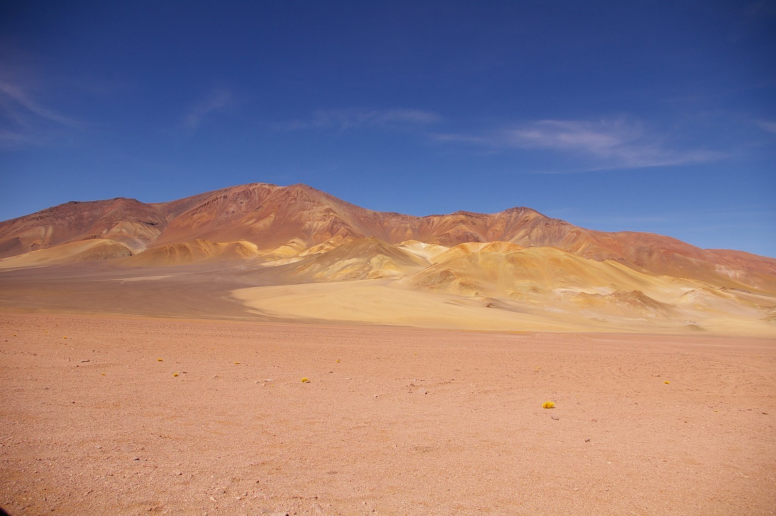 nos acercamos al desierto de Atacama